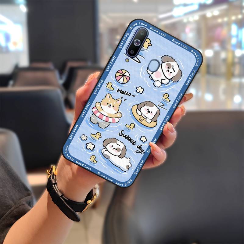 Anti-knock TPU Phone Case For Samsung Galaxy A8S/SM-G8870 Cartoon Silicone Dirt-resistant Fashion Design Cute Shockproof
