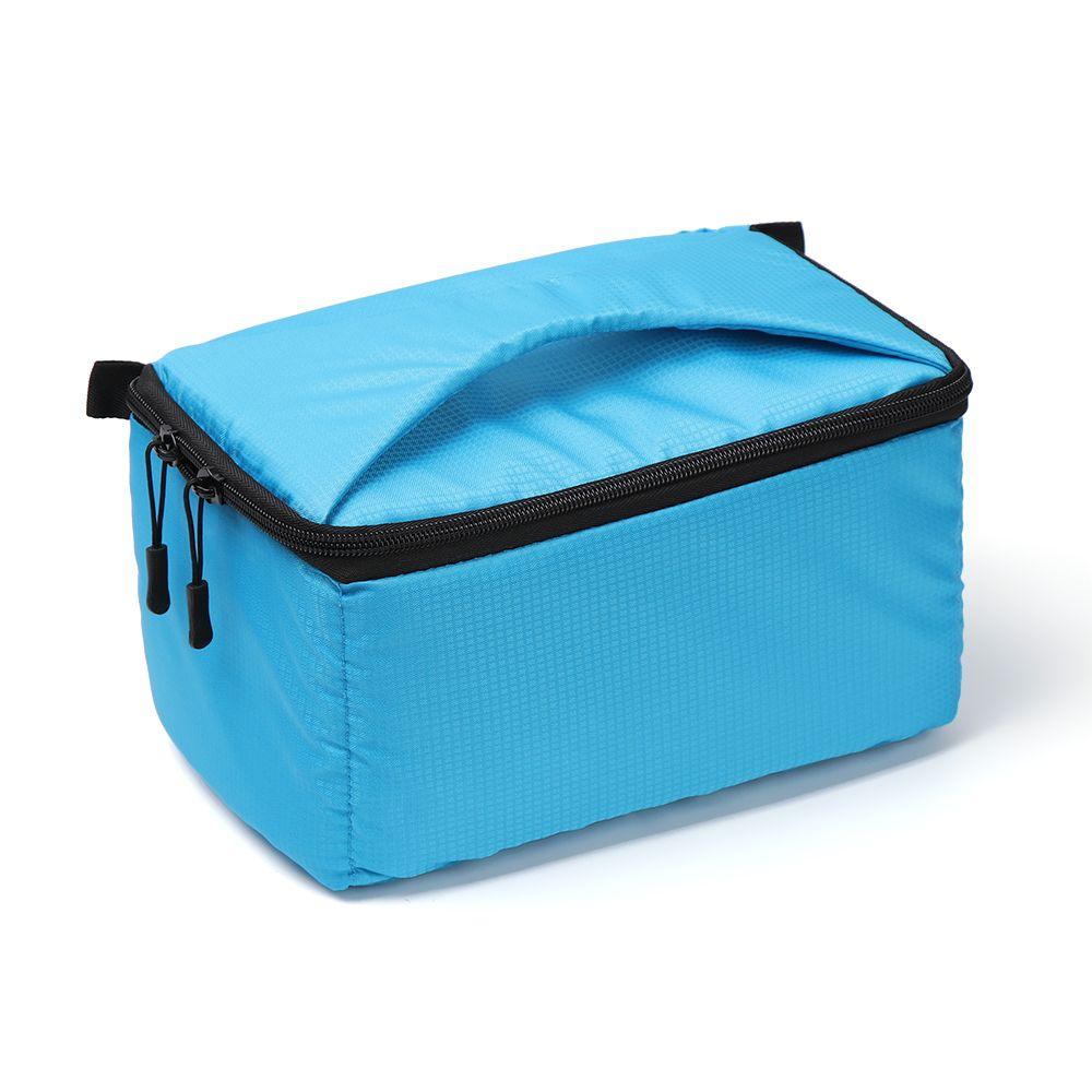 1PC Portable Waterproof DSLR SLR Camera Bag Padded Partition Insert Case Cover For Canon Sony
