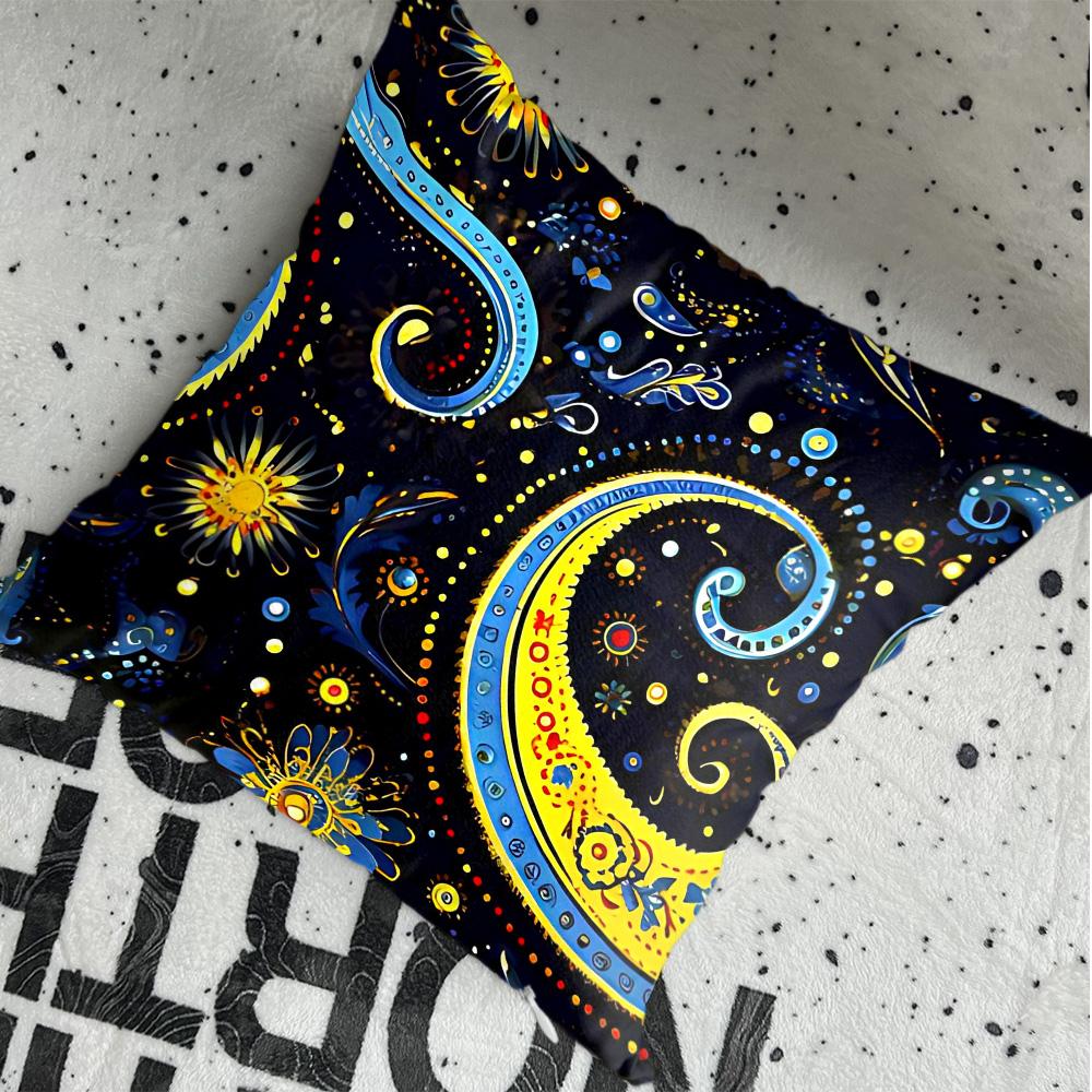 Minimalist Vintage Patterns Pillowcase Cushion Cover x Ornamental Pillows Christmas Decoration Personalized Gift