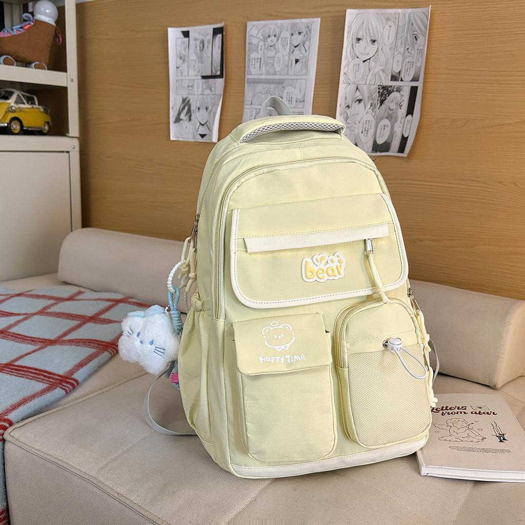 Schoolbag new schoolbag girl primary school students sweet girl travel backpack high quality junior high school students computer bag