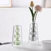 Minimalism Double-layer Flower Vase Creative Aromatherapy Diffuser Bottle  Wedding Decor