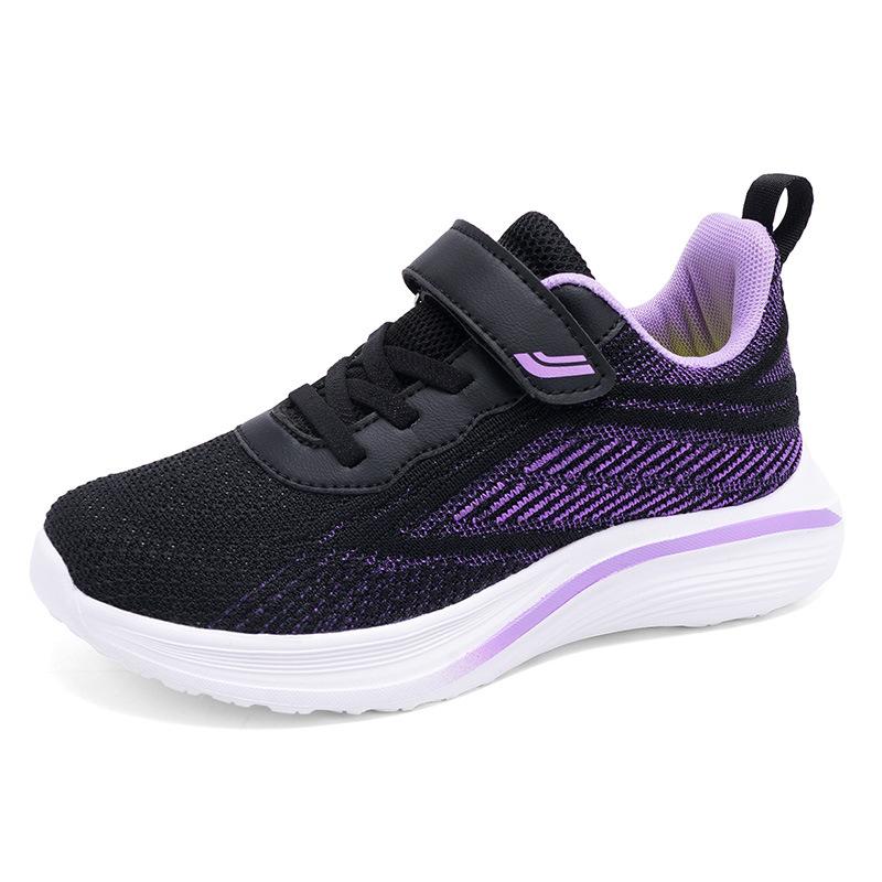 Hot Sale 6-12 Years Old Breathable Girls Sneakers Mesh Girls Fashion Running Shoes