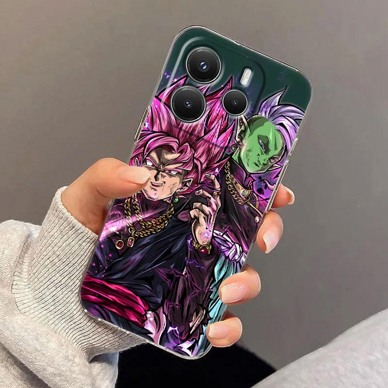 Cool DragonBalls Z Art Anime Case For Xiaomi Redmi Note 15 14 13 12 11 Pro Plus Cover For Redmi 15C 15 14C 13C Clear Phone Cases