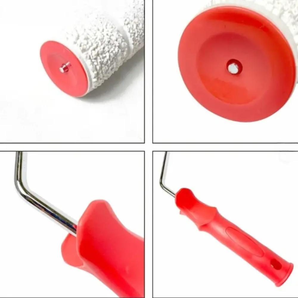 Textured Paint Roller for Wall Art Rubber Stamp Polyurethane Embossed Painting Tool