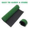 Backyard Golf Mat Indoor Residential Practice Training Golf Driving Mat Golf Hitting Mats with Rubber Tee Ball Free 125 X 100 Cm