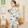 Bamboo Cotton 4-Layer Toddler Sleep Sack With Leg Separation Fall Winter Use 1-3 Years Old