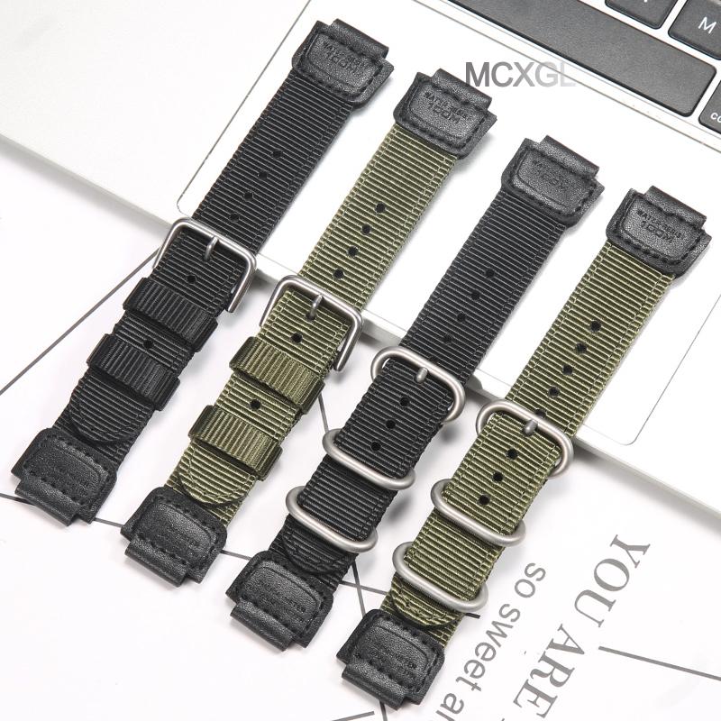Watchband for Casio G-Shock GA100/110/120/150/200/400 GD-100/110/120 DW-5600 GW-6900 Bracelet 16mm Nylon Strap