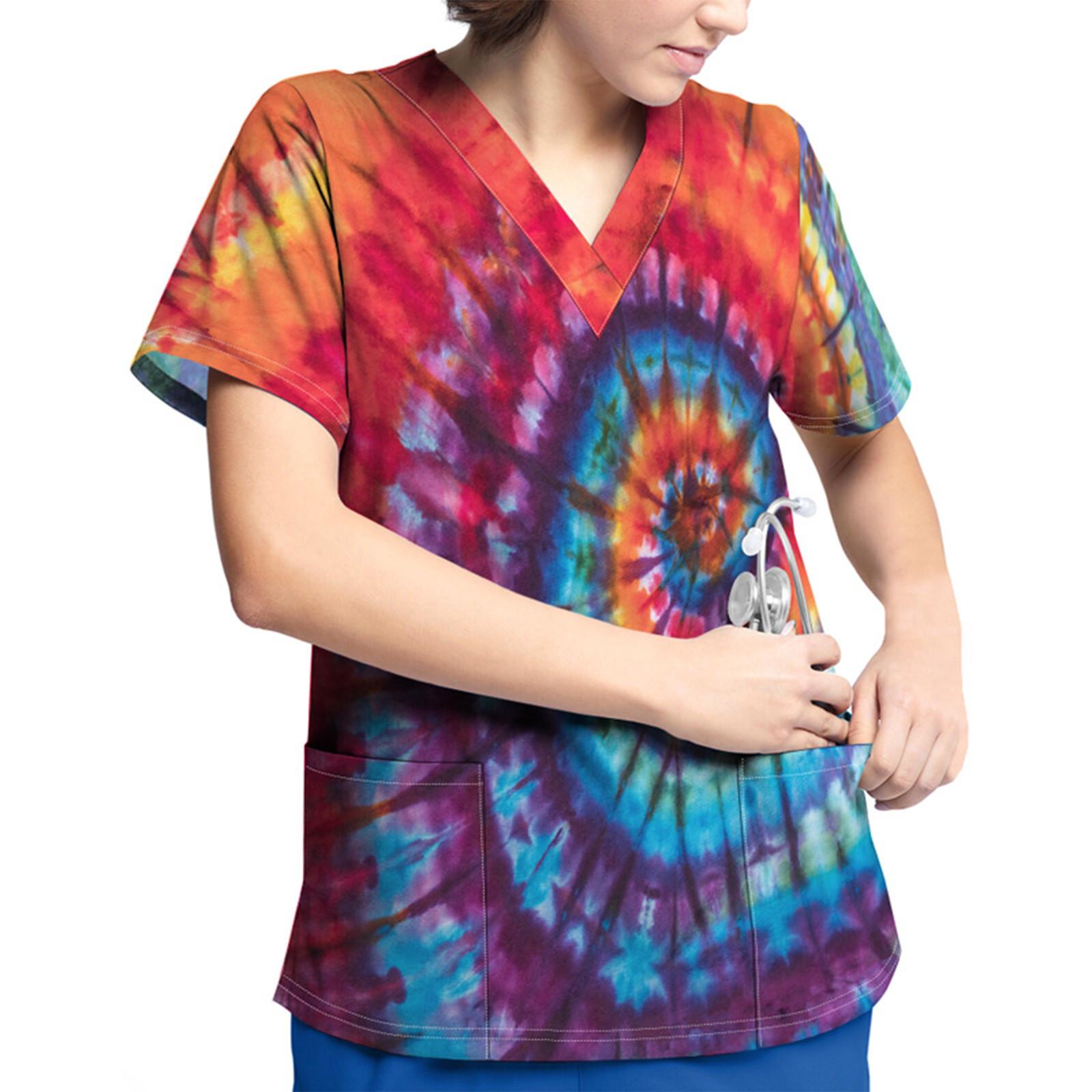 

Женские топы с короткими рукавами и v-образным вырезом больших размеров, рабочие футболки, повседневный топ XXXXXL оранжевый