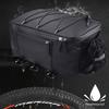 8L PU Leather Motorcycle Rack Rear Carrier Bag Trunk Waterproof Storage Luggage Pouch MTB Bike Bicycle Pannier Shoulder Bag