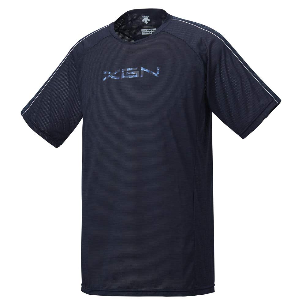 DESCENT Breeze Plus DBMPJA53 T-Shirt, Navy, Medium,