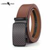 Herrebelte i lær med automatisk spenne, høykvalitets, ungdommelig, business casual, allsidig belte