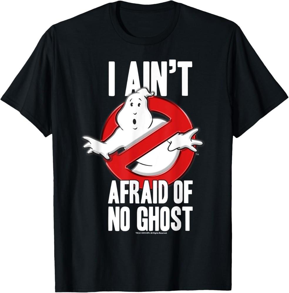 

Ghostbusters I Ain t Afraid Of No Ghost Bold Text T-Shirt L