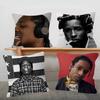 Singer ASAP Rocky Cute Cartoon Twodimensional Pillowcase Bedroom Sofa Cushion Cover Nap Pillow Cover