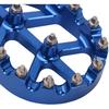 AnXin Motorcycle Foot Pegs Footpeg Pedals FootRest for PW50 1981- PW80 1983-2006 Pit Dirt Bike Blue