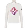 Dior 2010s High Neck Long-sleeve Top 313J635A0744-C084