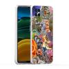 Colorful Mushroom Soft TPU Cover for Samsung Galaxy A25 A23 A22 A52S A52 A55 A72 A51 A71 A41 A31 A13 5G Transparent Phone Case