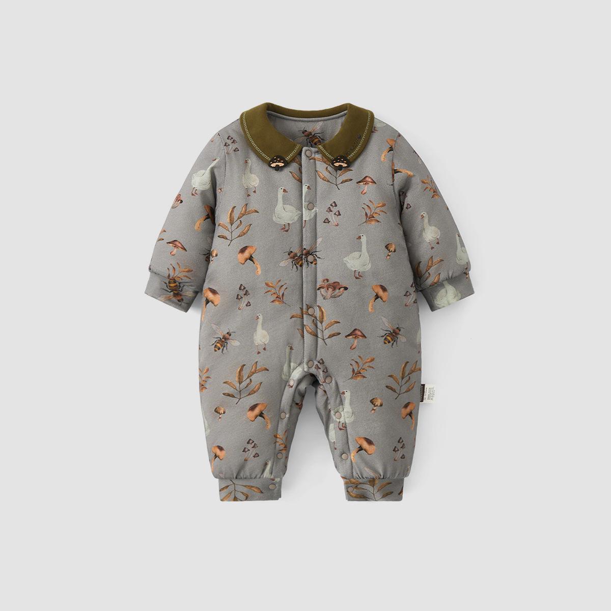 

Quilted Baby Romper: Thick Winter Bodysuit for Newborns 120g 90 (15 months-2 years, 21-24 lbs)