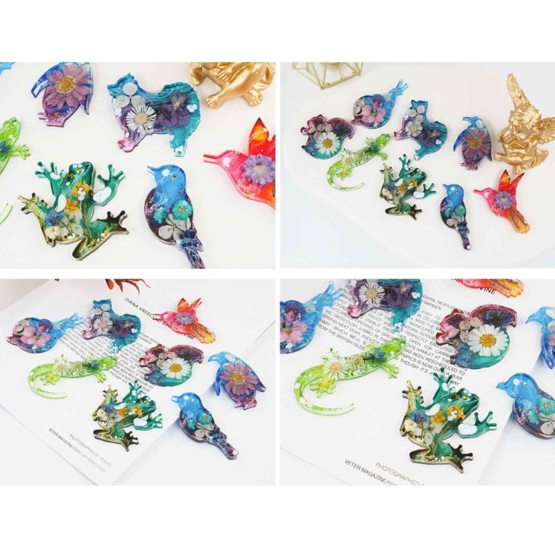 Animal Silicone Resin Mold,Starfish Epoxy Resin Casting Mold for DIY Craft Pendant Jewelry Making Keychain Silicone Mold