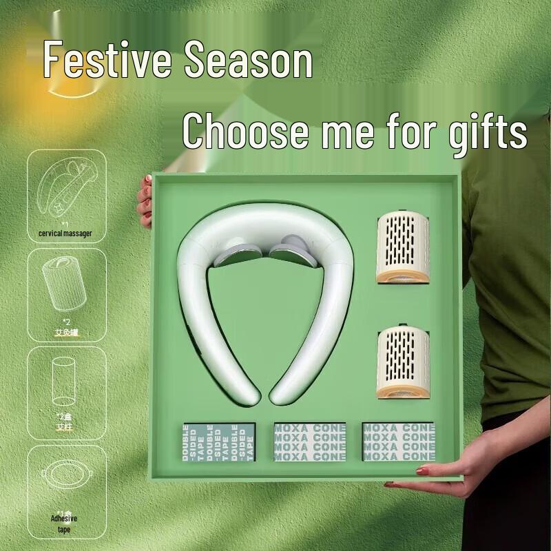 Ai Health Neck Massager & Moxibustion Gift Set