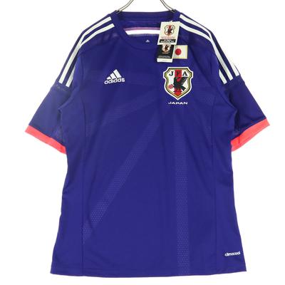 Unused Adidas Short Sleeve Round Neck T-shirt S Blue JFA Men's Used
