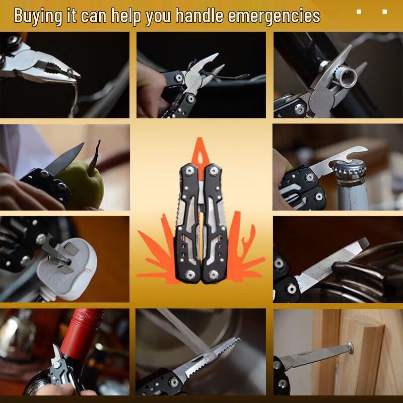 Portable Stainless Steel Multi-tool Pliers