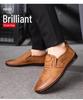 2022 Men's Hand-sewn Casual Leather Shoes - Soft Leather Sole (Spring & Autumn) Style 521