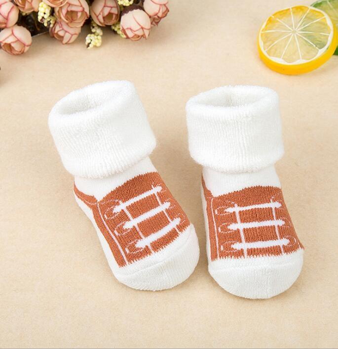 Baby Socks Girls Boy Thick Warm Terry Sock Newborn Kids Children Slipper Winter Cute Lovely Children Rabbit Dog Animal
