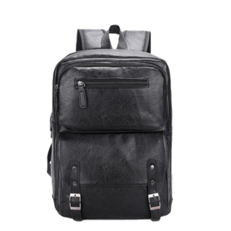 Lishin Men s Business & Casual PU Laptop Backpack