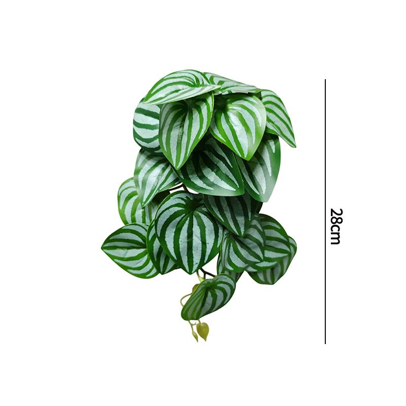 Simulated Plant Artificial Flower Decoraitons Wall Hanging Plant in Frame Home Garden Decors Outdoor Yard Artificial Plants
