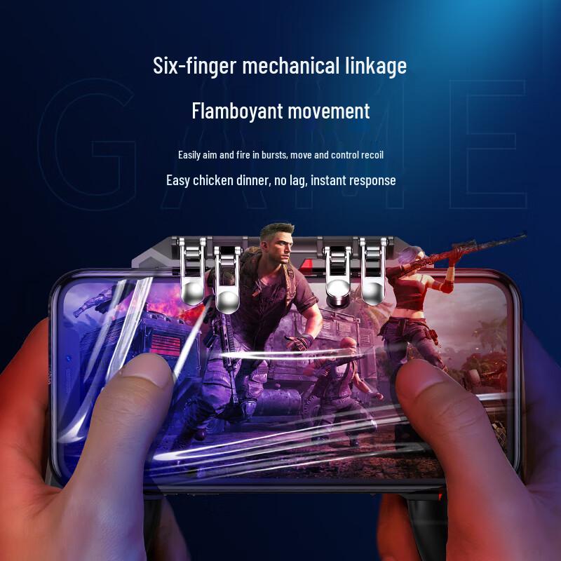 Hoco GM7 Eagle Six-Finger Mobile Game Controller