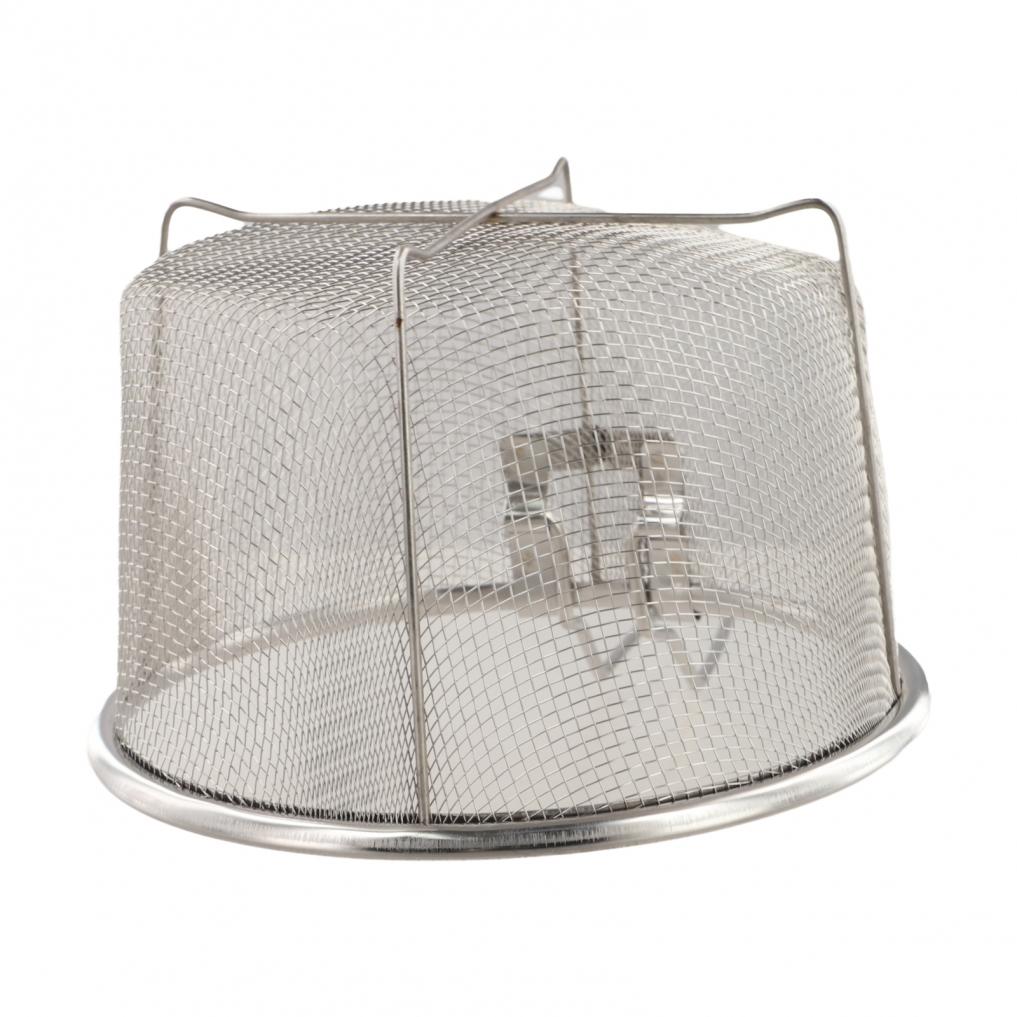 Stainless Steel Fry Basket Colander NonStick Portable with Handle for Cooking
