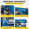 Mini Metal Lathe 550W Variable Speed Metal Lathe 50 to 2500Rpm Precision Mini Benchtop Lathe 7x14 Inch for Mini Precision Parts Processing Sample