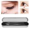 Stainless Steel Eyelash Extension Tweezers False Eyelashes Grafting Tweezers Makeup Tool