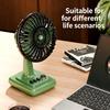 Xiaomi Retro Rechargeable Table Fan 3 Speeds Adjustable 45° Head Tilt Metal Brushless Desk Fan for Home Bedrooms Dorm Rooms or Office