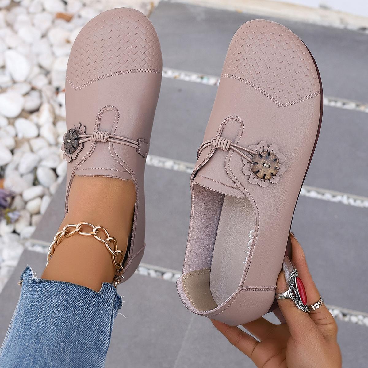 

Модные женские туфли на плоской подошве Весенние новые модные плоские кроссовки женские дизайнерские туфли-лоферы с круглым носком туфли Мэри Джейн для женщин zapatos de mujer 36 бежевый