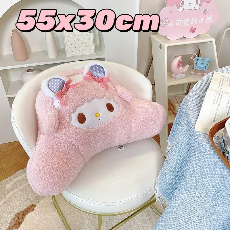 

Lovely Sanrio Seat Cushion My Melody Sweet Piano Sitting Cushion Cute And Charming Stuffed Anime Back Cushion Gentle Cozy Pillow Sofa As Picture