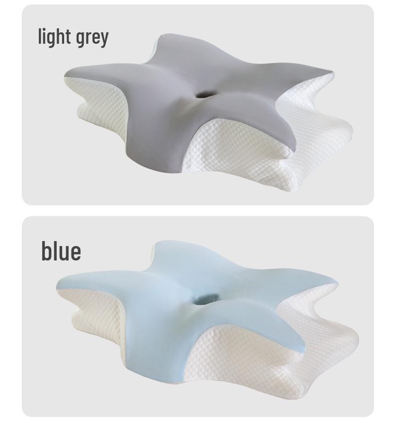 Butterfly Memory Foam Pillow for Neck Support and Deep Sleep