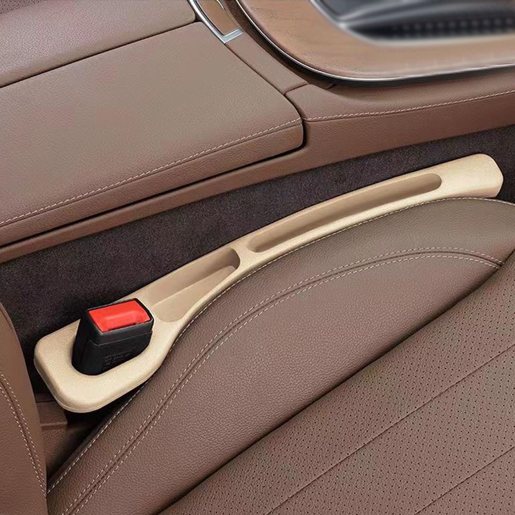 2Pcs Car Seat Gap Filler Seat Crevice Storage Box Bag Between Seats Universal Console Organizer Decoration Interior Accessories