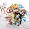 1pc Outdoor Umbrella with Anime Characters | Automatic Opening & Closing | Portable 3-Fold Design | Iron Frame | Perfect Gift for Fans, Travelers