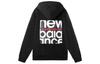 New Balance Sweatshirts Men's Black Hooded Moderate Regular AMT11308-BK