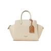 New Kate Spade Refined Grain Leather Shoulder Bag, Crossbody Bag, Handbag Medium Women's Ivory K6534-650