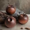Cute Apple Shaped Scented Wood Aromatherapy Essential Oil Diffuser Stick Long-lasting Fragrance Without Fire Essential Oil Decor