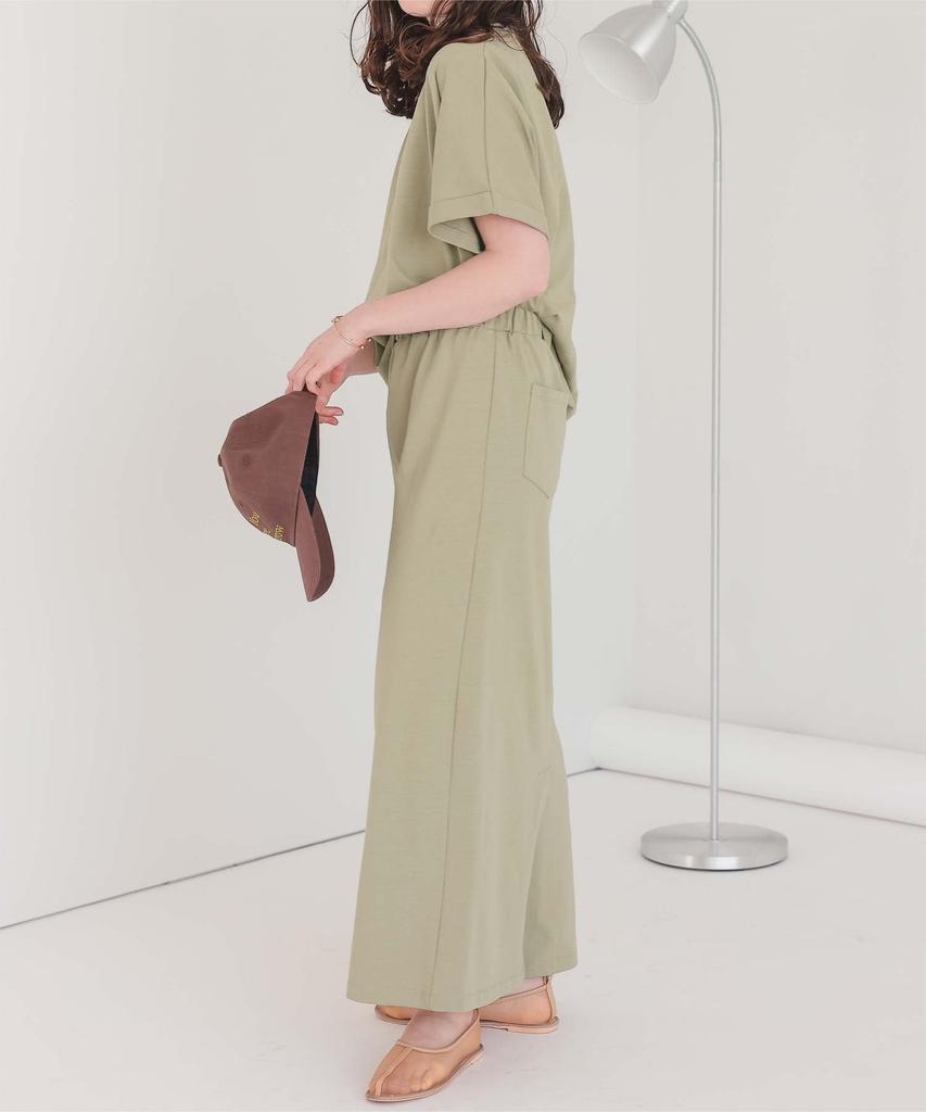 Titibait AFXT0340 Comfortable Cut and Sew Light Medium Women's Set, Green,