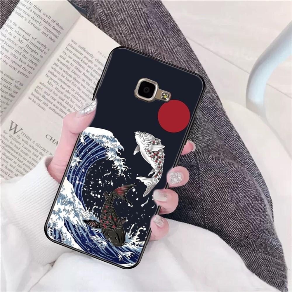 Japanese Wave Anime Dragon Phone Case For Samsung A 10 11 12 13 20 21 22 30 31 32 40 51 52 53 70 71 72 73 91 13 Shell