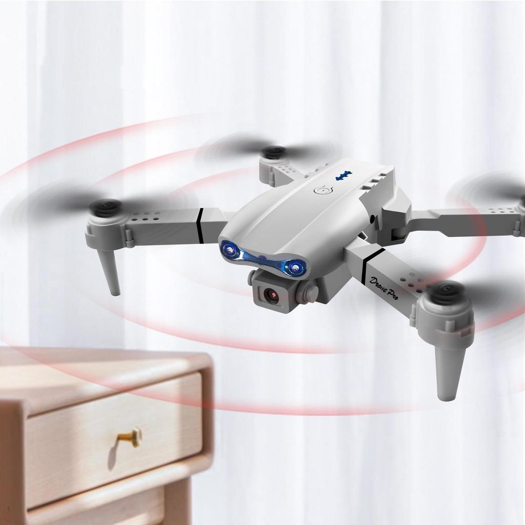 E99PRO K3 Foldable Drone with HD Camera, Long Battery Life, Remote Control, Four-Axis Aircraft Toy