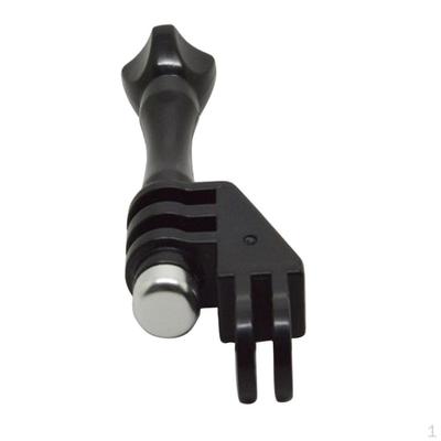 1 Piece 90 Degree Adjustable Rod Elbow Mounting Adapter With Thumb Screw, Four