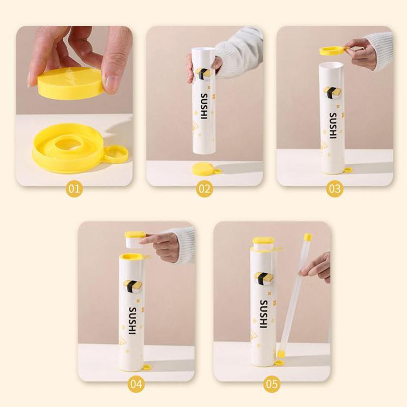 Schneller Sushi-Maker DIY-Roller Reisschimmel Fleisch-Gemüse-Rollform Sushi-Gerät Herstellungsmaschine Bento Küche Bento Zubehör