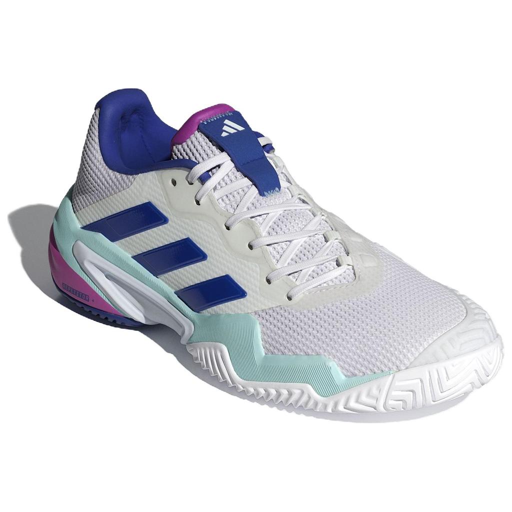 adidas Barricade 13 White Lucid Blue Men Sneakers Cloud-White Semi-Flash-Aqua IF9129