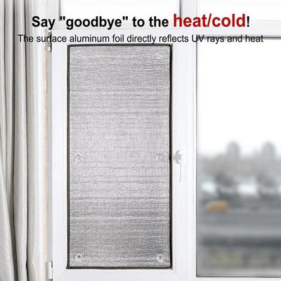 Reflective Insulation Insulated Aluminum Film Window Heat Blocker Radiant Barrier Reflective Foil Insulation Film Insulation