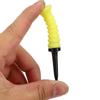 3Pcs 83mm Yellow Elastic Golf Tee Rubber Ball Holder for Golf Practice Training Tools